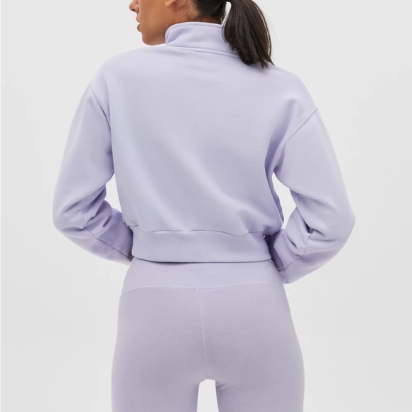 TNA, Small, GD Chasm, Cozy Fleece Perfect 1/4 Zip Sweatshirt - Picture 3 of 4